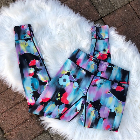 Asics Pants - ASICS watercolor leggings